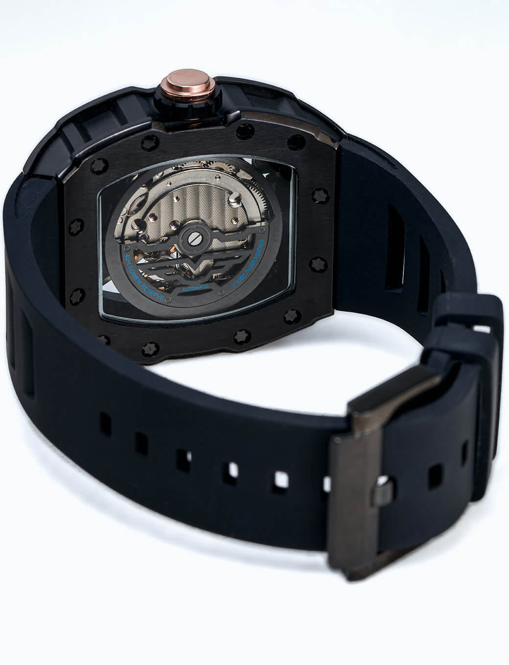 Skeleton 42 Black/Black - CALIBÉRR - Watches