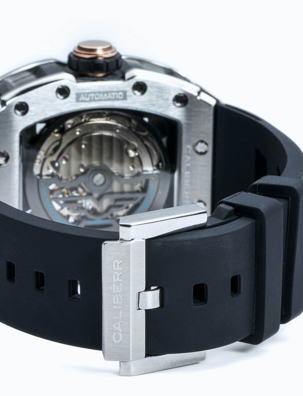 Skeleton Stainless Steel/Black