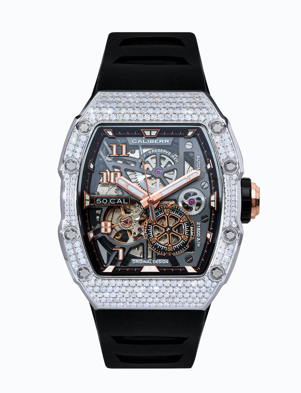 Skeleton Diamond-Set/Black