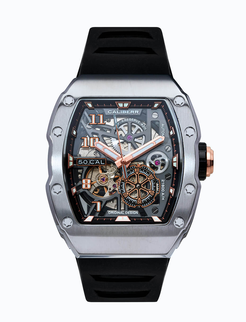 Skeleton Stainless Steel/Black