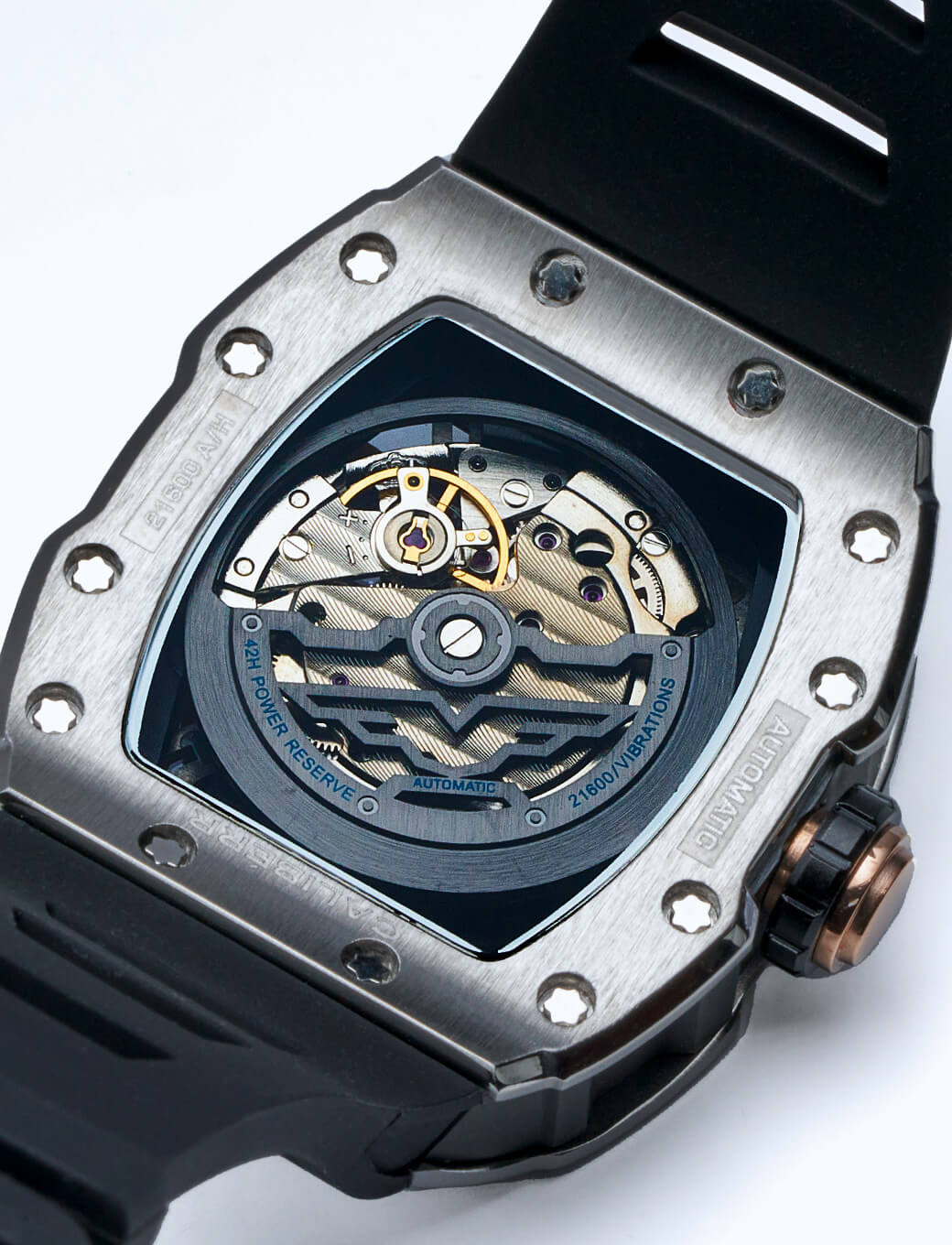 Skeleton Stainless Steel/Black