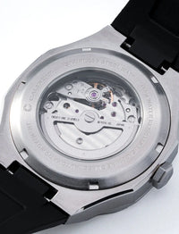 Thumbnail for Classic 42 Stainless Steel Case Black Dial Black Band - CALIBÉRR - Watches