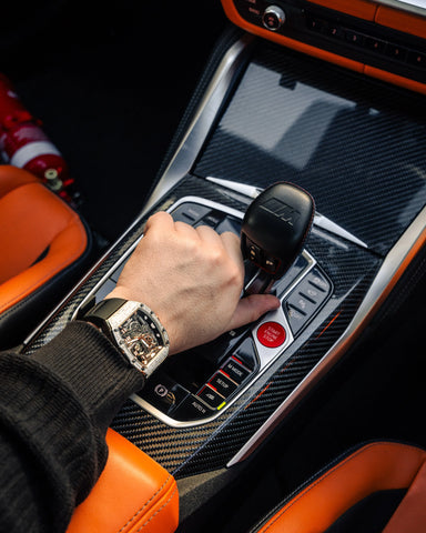 Skeleton Diamond-Set/Black CALIBÉRR