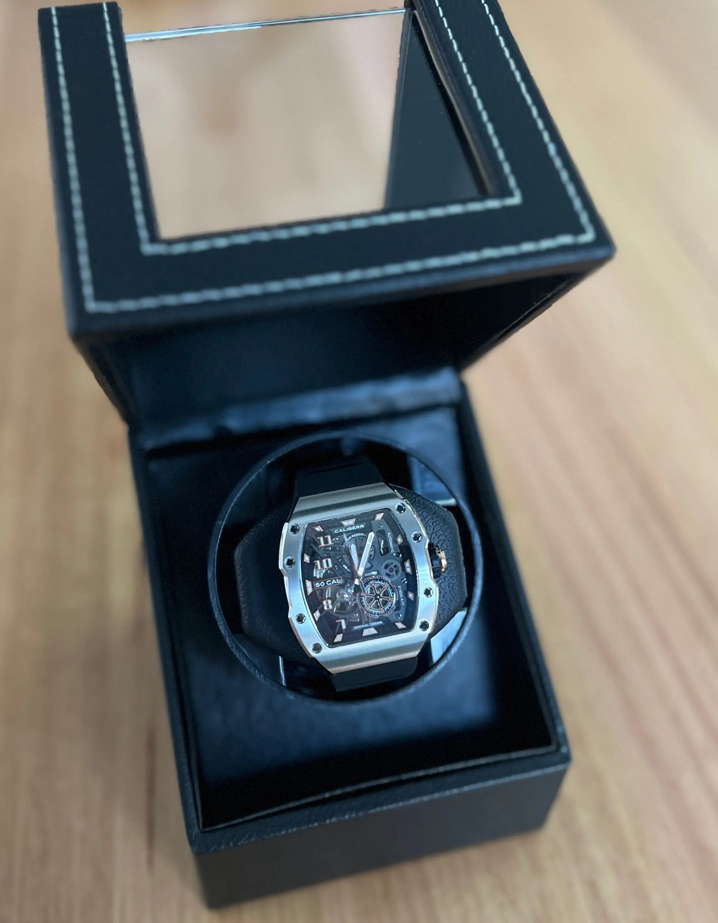 Skeleton Stainless Steel/Black CALIBÉRR