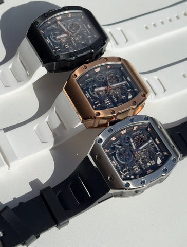 Skeleton Stainless Steel/Black CALIBÉRR